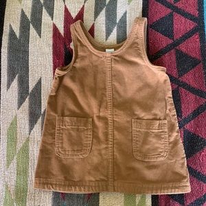 Brown Corduroy Dress 12-18M
